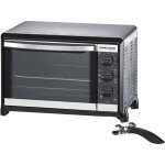 Rommelsbacher - bg1055 mini - four fonction chaleur tournante, fonction minuteur 18 l
