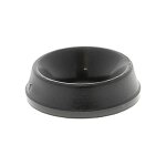 Rondelle cuvette pleine  3 polyamide noir