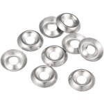 Rondelle cuvette tasse rondelle frais� 8 304 inox acier pour vis boulon 100pcs - ymyny