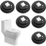 Rondelles de diaphragme de soupape, 6 pi�ces valves � flotteur pour robinet, joint chasse deau wc, rondelles ...