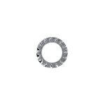 Rondelles éventail az acier zingué blanc, pour vis diamètre 8 mm, sachet de 200 rondelles Rondelles éventail az acier zingué blanc, pour vis diamètre 8 mm, sachet de 200 rondelles