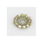 Vis express - rondelle �ventail double denture dd m3 bichromat� - 1 piece