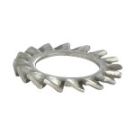 Rondelle éventail inox a2 à dentures extérieures az m6x11x0. 7 - 10 pièces Rondelle éventail inox a2 à dentures extérieures az m6x11x0. 7 - 10 pièces