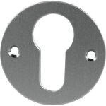 Rosace embout �46 mm aluminium argent cl� i - jean jourjon