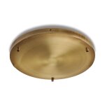 Rosace rosace multic�bles en fer bronz� diam�tre 40 � 3 trous h. 3 d. 40 bl290 - pl3 - dm40 - brz