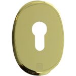 Rosace ovale salome laiton poli cl i heracles d - 807roe - lp