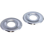 Rosace pour robinetterie sanitaire � moulure - diam�tre ext�rieur : 55 mm - diam�tre int�rieur : 21 mm ...