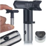Rosfix buse de pulv�risation ultrablack 117 ? jet 5 cm, acier inox, carbure de tungst�ne pour acrylique ...