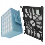 Rosfix set filtres aspirateur hepa + moteur ? filtration fine, 96x109 mm & 150x109 mm montage facile ...