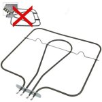 Rsistance infrieure 1500w (41020672) four, cuisinire candy, hoover, iberna rosieres