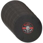 Rosver - lot 25 disques plats a tronconner (couper) metaux 350 x 3 x 25