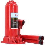 Rosvola cric bouteille hydraulique 6 tonnes - rouge