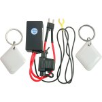 Rosvola - immobilisateur sans fil, alarme intelligente de voiture automatique anti - d�tournement de ...
