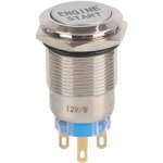 Rosvola - jeffergarden bouton poussoir de démarrage de moteur de voiture, étanche 12v, interrupteur d'allumage ... Rosvola - jeffergarden bouton poussoir de démarrage de moteur de voiture, étanche 12v, interrupteur d'allumage ...