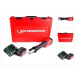 Rothenberger romax 4000 sertisseuse lectro - hydraulique 18v + 1x batterie 5. 5ah + chargeur + coffret ...