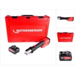 Romax 4000 sertisseuse sans fil 18 v li - ion lectro - hydraulique + coffret de transport + 1x batterie ...