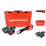 Rothenberger romax 4000 sertisseuse sur batterie 18 v �lectro - hydraulique + 2x batterie 10, 0 ah cas ...