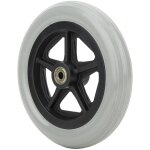 Roues avant de fauteuil roulant, roulette avant de 7 pouces, roues en caoutchouc antid�rapantes d�sactiv�es, ...