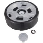 Roue avant pour tondeuse rotak bosch - f016104305