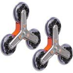 Roue de caddie pliante avec dessins triangulaires ensemble chariots d'�picerie pour monter les escaliers ...