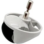 Roue de caster avant pour robot aspirateur et serpilli�re - compatible dreame f9, mijia 1c / 1t - structure ...