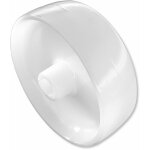 Cyclingcolors - roue de chariot en pvc 80x30mm al�sage 12mm blanc usage industriel atelier garage plastique ...