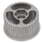 Roue a courroie dentee pour ponceuse a bande pbs 75a et autres modeles bosch - 1619x06349