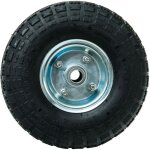 Roue gonflable 10 m�tal � 260 x 85mm werka pro al�sage 16mm