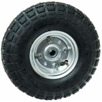 Roue gonflable diable 260 x 85 (4:10 / 3. 50 - 4) al�sage 16 mm axe d�port�