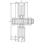 Galet seul d117 gorge 19 310 - 120
