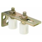 Roue de guidage nylon pour porte coulissante ? 2 olives pour mouvement fluide ? installation facile sur ...
