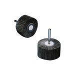 Roue � lamelle corindon sur tige 40x20 grain 80 hermes