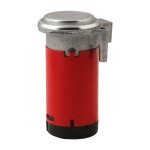 Rouge compresseur d'air 12v kit de pompe � air, klaxon �lectrique avec tuyau moteur �lectromagn�tique, ...