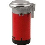 Rouge compresseur d'air 12v kit de pompe � air, klaxon �lectrique avec tuyau moteur �lectromagn�tique, ...