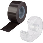 Rouleau adhsif magntique, 5 m, dvidoir, bande autocollante, aimant, tableau blanc et rfrigrateur, ...