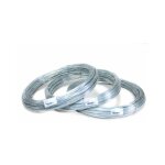 Fil m�tallique tension galvanis� 2, 10 mm ? rouleau 100 m ? acier pour grillages ? r�sistance � la corrosion ...