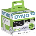 Rouleau d'�tiquettes 1983172 1983172 89 x 36 mm papier blanc 260 pc(s) fixation permanente etiquette ...