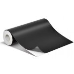 Rouleau de film de voiture en vinyle noir mat 300cm , autocollant en vinyle sans bulles d'air, extensible ...