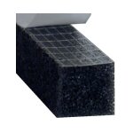 Kiso - rouleau de mousse impr�gn�e 15m 15 / 3 gris mi 2408 x2 15 / 3 g