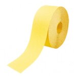 Rouleau papier 120mm x 25 ml gr 150 corindon jaune