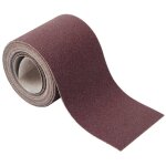 Rouleau de papier abrasif avec bande auto - agrippante wolfcraft 5811000 grain 80 (l x l) 4 m x 93 mm ...