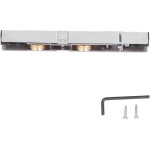 Rouleau de porte coulissante en acier inoxydable, poulie de porte / fen�tre en m�tal � pousser / tirer, ...