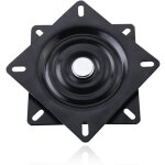 Roulement carr�e de plateau tournant, 15cm, base pivotant, pour les meubles sofa tv et tabouret de bar, ...