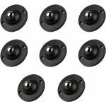 Roulettes auto - adh�sives, mini - roues pivotantes, roues pivotantes � 360 degr�s en acier inoxydable ...