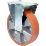 Fp - roulette fixe lb510. b90. 100 100 mm 200 kg bandage en polyurthane moul 105 x 85 mm aluminium