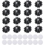 Roulettes pour meubles, 16 pi�ces mini roulette auto - adh�sive roulettes, 360 degr�s roulettes � billes ...