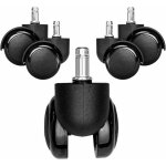 Vurahome - roulette pivotante pour chaise de bureau - roue pivotante pour fauteuil 5 pi�ces - roue de ...