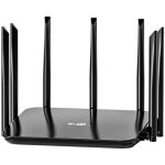 Routeur wifi 6, router wifi ax1500 bi - bande, 7 6dbi antennes � haut puissance, large couverture, gestion ...