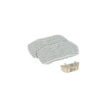 Kit d'entretien (2 lingettes micro - fibres + 1 cartouche anti - calcaire) pour nettoyeur vapeur rowenta ...