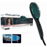 Rowenta power straight cf5820 brosse lissante noire verte
